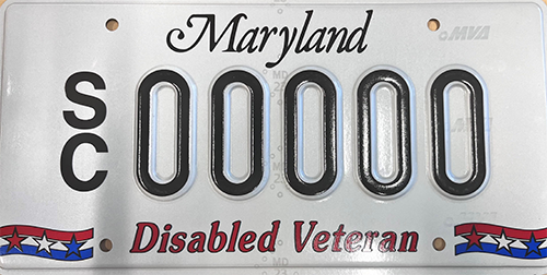 Disabled Veteran Tag