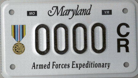 Armed Forces Expeditionary Medal (motorcycle)