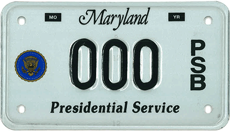 Presidential Service Badge (motorcycle)