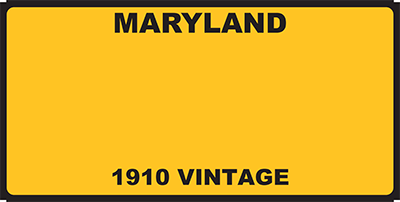 1910 Vintage Reproduction Plate