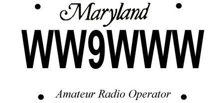 Amateur Radio Operator Tag