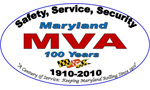 Maryland MVA 100 Years Logo